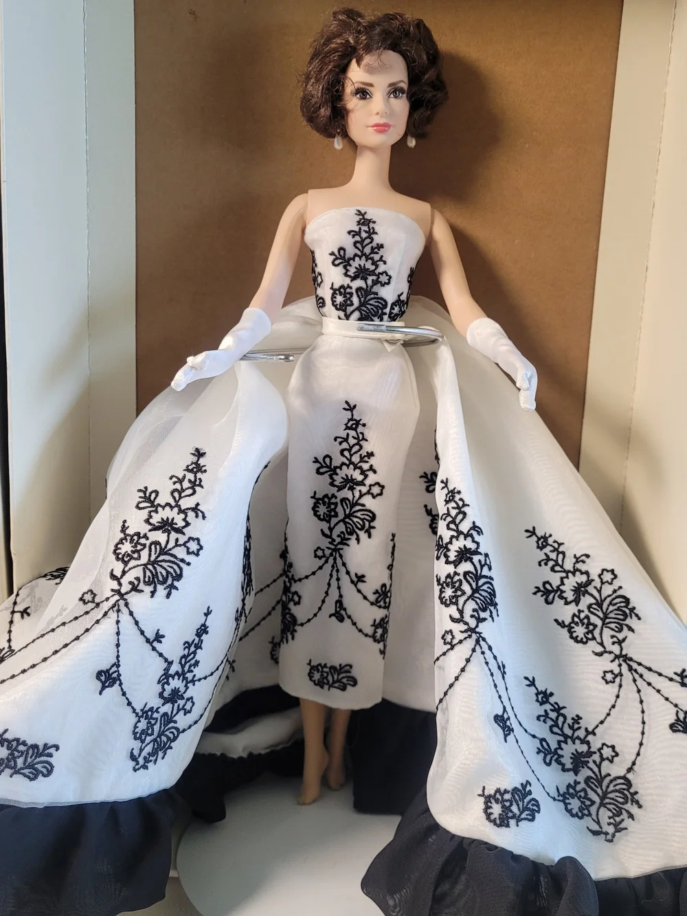 Vintage Barbie Collector Audrey Hepburn as Sabrina Doll 2012 Mattel No. X8277
